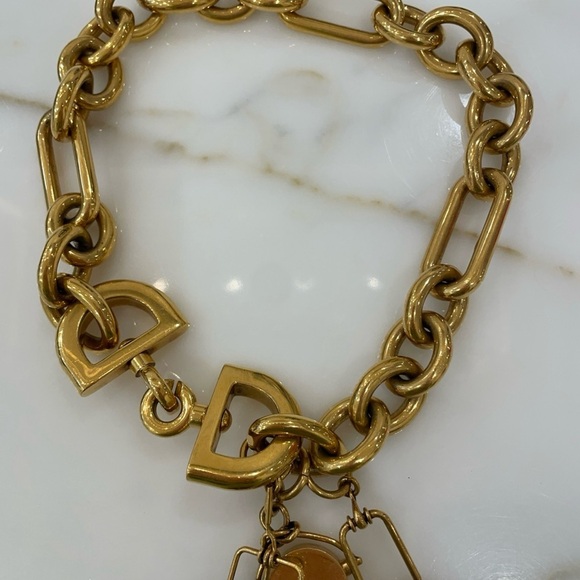 ⭐️Celine Abstract Face Collar Charm Necklace—STUNNING!! Excellent Condition! - Picture 10 of 12